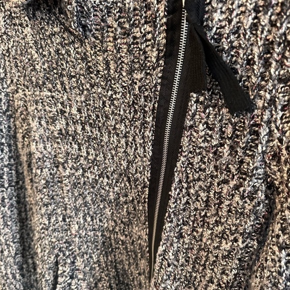 Free People Womens Woven Sweater Jacket Multi Colored - Picture 2 of 8